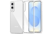 Puhelin - Kannet ja kotelot - Tech-Protect FlexAir Hybrid Case for Samsung Galaxy S25 Edge - Transparent - 5906302363636