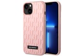 Puhelin - Kannet ja kotelot - Karl Lagerfeld 3D Monogram Case for iPhone 14 Plus - Pink - 3666339085377