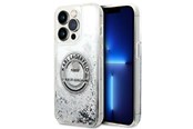 Puhelin - Kannet ja kotelot - Karl Lagerfeld KLHCP14LLCRSGRS iPhone 14 Pro 6.1 "silver / silver hardcase Liquid Glitter RSG - 3666339085902