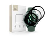 Puhelintarvikkeet - Näytönsuojat - Tech-Protect Glass Flex+ 2-pack Hybrid Glass for Garmin Vivoactive 6 - Black - 5906302363896