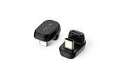 USB kaapelit - Tech-Protect Ultraboost AA04 USB-C Angle Adapter - Black - 5906302367993