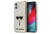 Puhelin - Kannet ja kotelot - Karl Lagerfeld Iridescent Karl's Head Case for iPhone 12 mini - Multicolor - 3700740482926