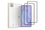 Puhelintarvikkeet - Näytönsuojat - Tech-Protect Glass Fit+ 2-pack Tempered Glass for Samsung Galaxy S25 Edge - Clear - 5906302368198