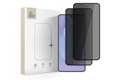 Puhelintarvikkeet - Näytönsuojat - Tech-Protect Glass Spy+ 2-pack Privacy Glass for Samsung Galaxy S25 Edge - 5906302368228