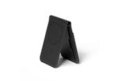 Puhelin - Muut lisävarusteet - Mujjo Magsafe Leather Wallet Stand - Black - MUJJO-WS-001-BK