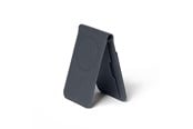 Puhelin - Muut lisävarusteet - Mujjo Magsafe Leather Wallet Stand - Basalt - MUJJO-WS-001-BS