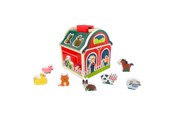 Puulelut - Playwood Shape Sorter Farm - RS558A
