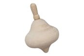 Puulelut - Playwood Unpainted Wooden Spinning Top - RS472