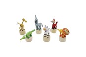 Puulelut - Playwood Wooden Push Doll Jungle - RS498-jungle
