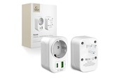 Puhelin - Adapterit & Laturit - Tech-Protect TA100 US Adapter - White - 5906302368532