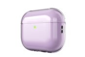 Puhelin - Muut lisävarusteet - KeyBudz Jelly Series Transparent Case for AirPods Pro 3rd Gen - Neon Pink - APP3_S10_LVD