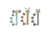 Vauva- ja taaperolelut - Playwood Wooden Bell Handle Animal - RS428