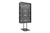 Seinäkiinnitys, AV-kiinnikkeet & AV-kalusteet - Multibrackets M Pro Series mounting kit - for digital signage display - dual pole - black - Max 50 kg - recommended for 75" - 7340234812981