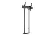 Seinäkiinnitys, AV-kiinnikkeet & AV-kalusteet - Multibrackets M Pro Series mounting kit - for flat panel - dual pole - black - Max 75 kg - recommended for 90" - 7340234814992