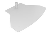 Seinäkiinnitys, AV-kiinnikkeet & AV-kalusteet - Multibrackets M Pro Series mounting component - white - Max 90 kg - recommended for - 7340234815425