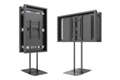 Seinäkiinnitys, AV-kiinnikkeet & AV-kalusteet - Multibrackets M Pro Series mounting kit - for digital signage display - dual pole high brightness - black - Max 50 kg - recommended for 65" - 7340234814510