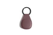 Puhelin - Muut lisävarusteet - Mujjo Leather AirTag Keychain - Bronze Red - MUJJO-KY-001-BR