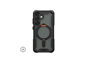 Puhelin - Kannet ja kotelot - UAG Urban Armor Gear for Samsung Galaxy S25 - Black/Orange - 214469114097