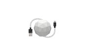 USB kaapelit - Usbepower Cosmo Cable USB-A to Ligtning 1m - White - USBE_COSMO_L_WH