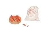 Lautapelit - Goki Wooden Solitaire Game in Cotton Storage Bag - 56293