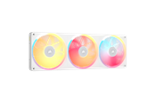 Kotelotuuletin - Corsair iCUE LINK LX360 - Kotelotuuletin - 120mm - Valkoinen RGB LED valolla - 36 dBA - CO-9051066-WW