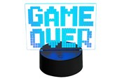 Valaisimet - Mecharite - 3D Lampe - GAME OVER - 5744004301132