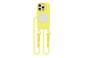 Puhelin - Muut lisävarusteet - Tech-Protect Magnecklace MagSafe Case for iPhone 16 Pro - Yellow - 5906302375936