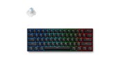 Näppäimistöt - MCHOSE Ace 60 Pro Ice Blue Magnetic Hall Effect - Pelinäppäimistö - ilman numpadia - Englanti (US) - Musta - Ace60-3A
