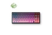 Näppäimistöt - MCHOSE G75 Pro Wireless Gasket Mounted (Black Pink - Matcha Latte Switch V2) - Pelinäppäimistö - ilman numpadia - Englanti (US) - Vaaleanpunainen - G75-16A