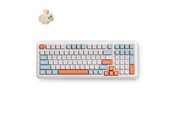 Näppäimistöt - MCHOSE K99 V3 Wireless Mechanical (Horizon Orange) - Pelinäppäimistö - Englanti (US) - Valkoinen - HW-K99V3-1