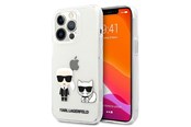 Puhelin - Kannet ja kotelot - Karl Lagerfeld Karl & Choupette Case for iPhone 13 Pro Max 6.7" - Transparent - 3666339027407