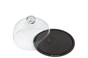 Keittiötarvikkeet - Zassenhaus Juustokupu 23cm musta pohja - Z053685