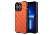 Puhelin - Kannet ja kotelot - Karl Lagerfeld Perforated Allover Case for iPhone 13 Pro / 13 6.1" - Orange - 3666339049584