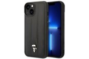 Puhelin - Kannet ja kotelot - Karl Lagerfeld Puffy Ikonik Pin Case for iPhone 14 / 15 / 13 - Black - 3666339077716