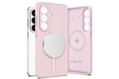 Puhelin - Kannet ja kotelot - Tech-Protect Silicone MagSafe Case for Samsung Galaxy S26 - Pink - 5906302390274