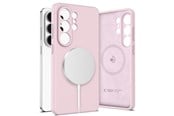 Puhelin - Kannet ja kotelot - Tech-Protect Silicone MagSafe Case for Samsung Galaxy S26 Ultra - Pink - 5906302390298