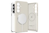 Puhelin - Kannet ja kotelot - Tech-Protect Silicone MagSafe Case for Samsung Galaxy S26+ - Beige - 5906302390311