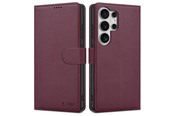 Puhelin - Kannet ja kotelot - Tech-Protect Wallet Case for Samsung Galaxy S26 Ultra - Burgundy - 5906302390373