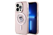 Puhelin - Kannet ja kotelot - Karl Lagerfeld IML Choupette MagSafe case for iPhone 14 Pro - pink - 3666339162498