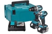Työkalut - Makita DLX2575TJ CORDLESS COMBO KIT 2X5AH 18V - DLX2575TJ