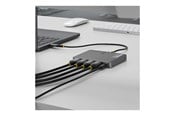 Telakointiasemat - StarTech.com Startech - docking station - USB-C - 4 x HDMI - TAA Compliant - QUAD-USB-HDMI-ADAPT