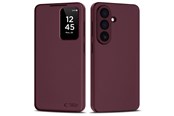 Puhelin - Kannet ja kotelot - Tech-Protect Wallet Case for Samsung Galaxy S26+ - Burgundy - 5906302390496
