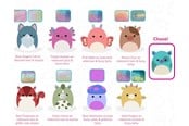 Pehmolelu - Squishmallows 13 cm Scented Mystery Bag Iridescent - 290428