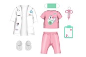 Nuket & tarvikkeet - Baby Born Doctor Outfit 43cm - 840016