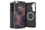 Puhelin - Kannet ja kotelot - Tech-Protect Lamano MagSafe Case for Samsung Galaxy S26 - Brown and Purple - 5906302390687