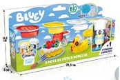 Luovat leikit - Bluey 3 Dough pots and Stamp Figurine - 266006