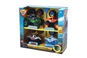 Leluautot - Monster Jam Mechanix 1:43 Build N ReBuild 4 pk - 5004554