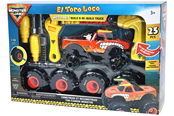 Leluautot - Monster Jam Mechanix 1:18 Build N ReBuild El Toro - 5004586