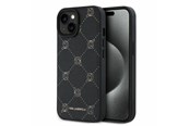 Puhelin - Kannet ja kotelot - Karl Lagerfeld Magsafe Karl Head iPhone 15 Case - Black - 3666339252649