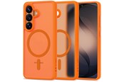 Puhelin - Kannet ja kotelot - Tech-Protect Magmat MagSafe Case for Samsung Galaxy S26 - Orange and Matte - 5906302390748